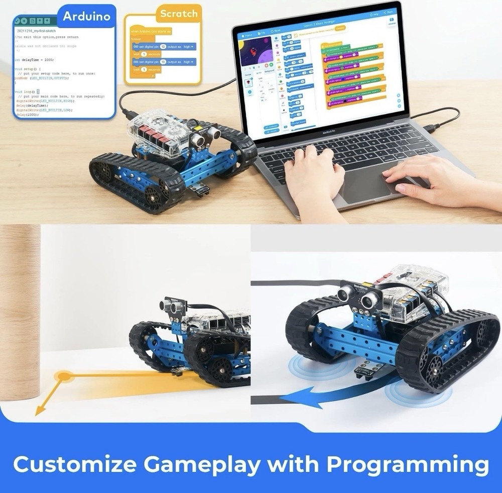 Makeblock mBot Ranger 3 in 1 Robot Toys, Coding Robot Kit STEM Educational Build