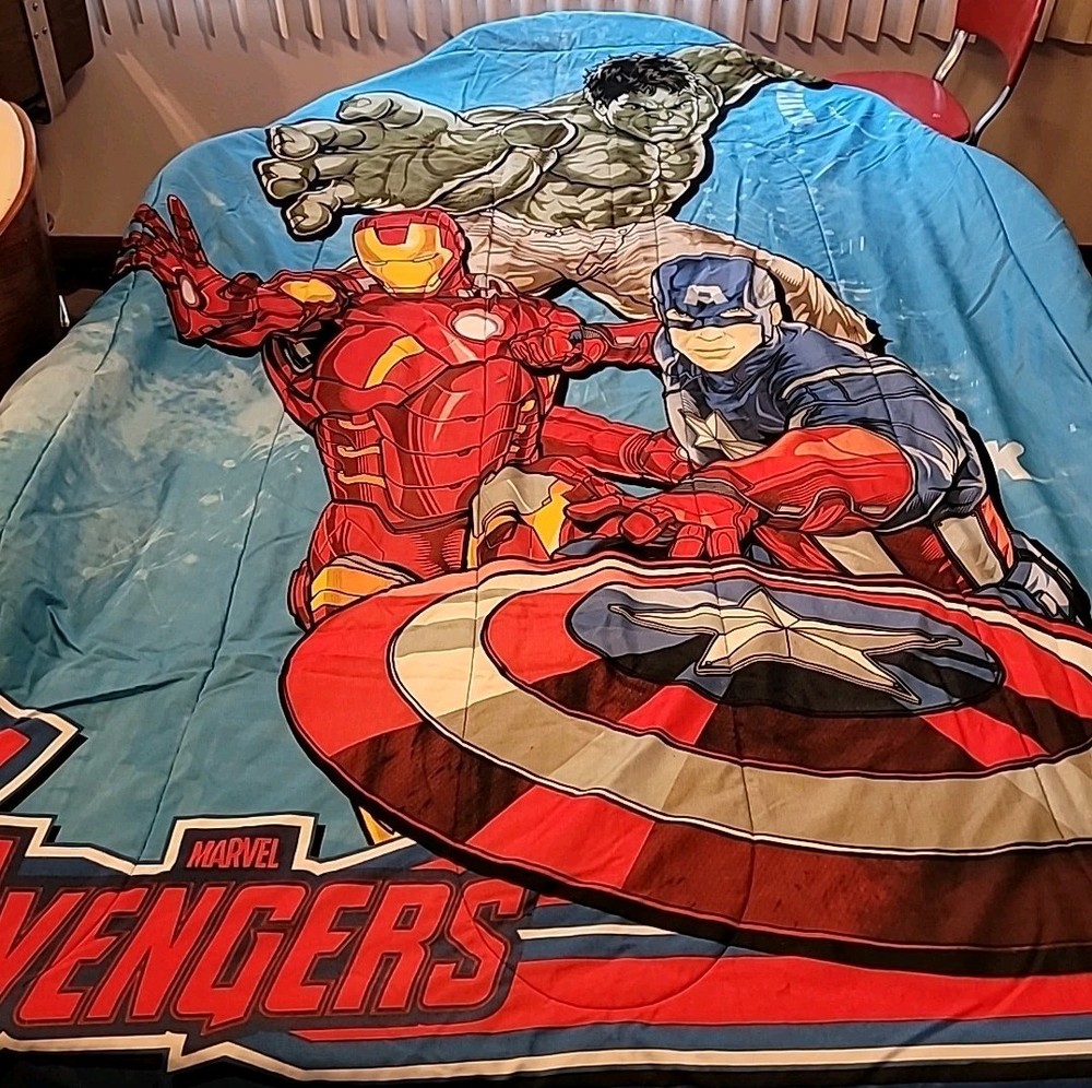 Marvel Avengers Kids Twin Size Comforter Jay Franco 2012