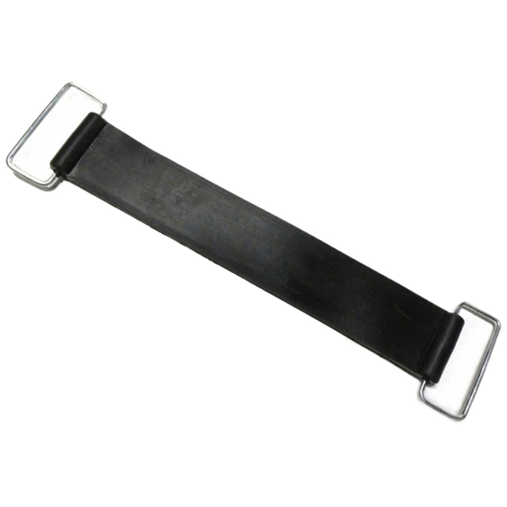 2Pcs Motorcycle Rubber Battery Strap Holder Belt Battery Box Fixed Strap