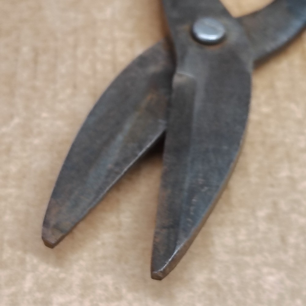 SOLID STEEL DROP FORGED Shears Industrial Snips, 10.5" Long, 3" Cut