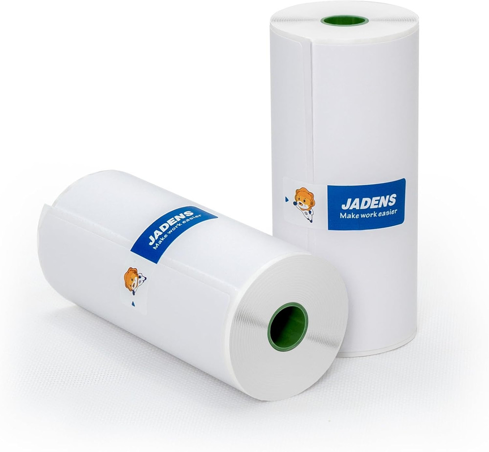 2 Rolls Thermal Label Paper, 4×6'' Compatible with C10