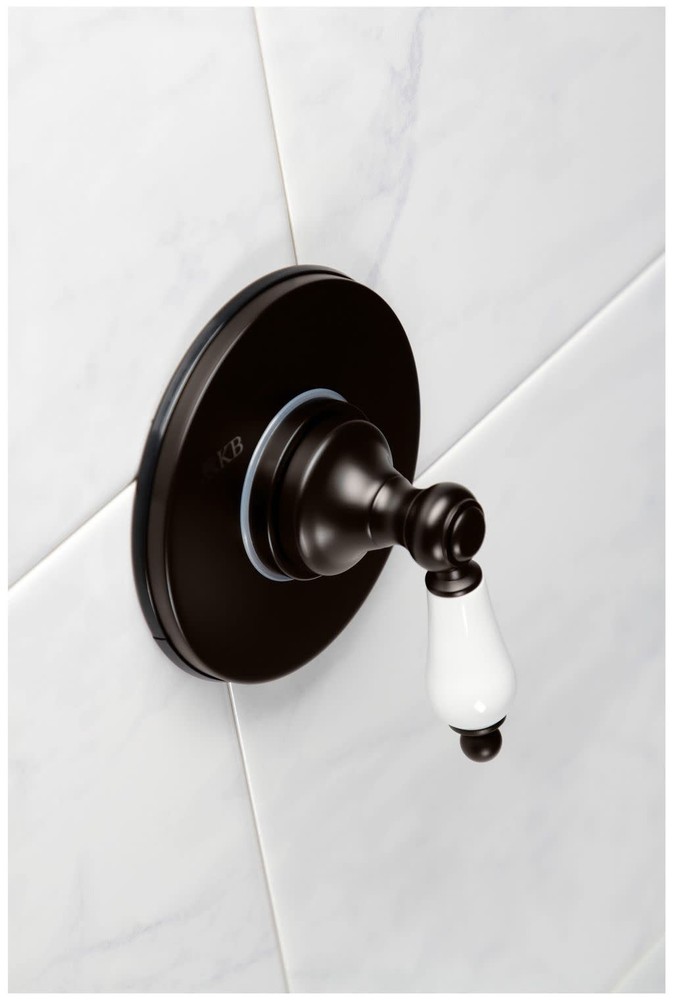 Kingston Brass KS303.PL Single Handle 3 Function Diverter Valve - Chrome