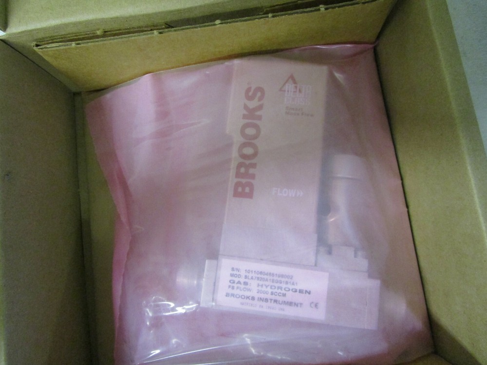 Brooks Instruments Smart Mass Controller Hydrogen SLA7820A1EGG1B1A1 SLA7820A