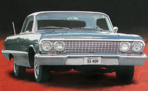 Address Labels - Cars - '63 Chev Impala