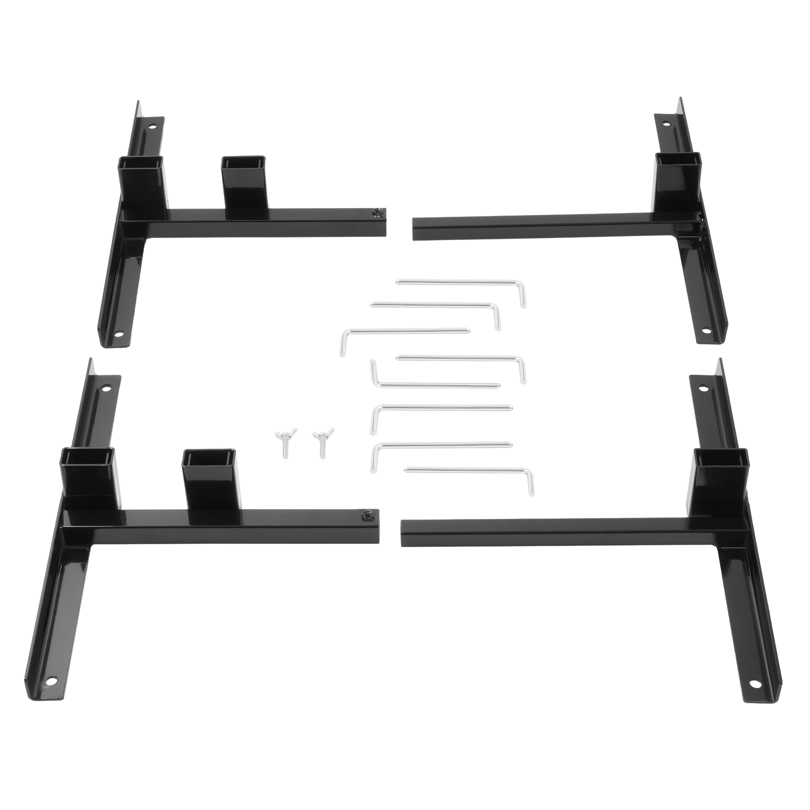 Adjustable H-Shaped Target Stand Base For Paper Silhouette Shooting 2-Pack