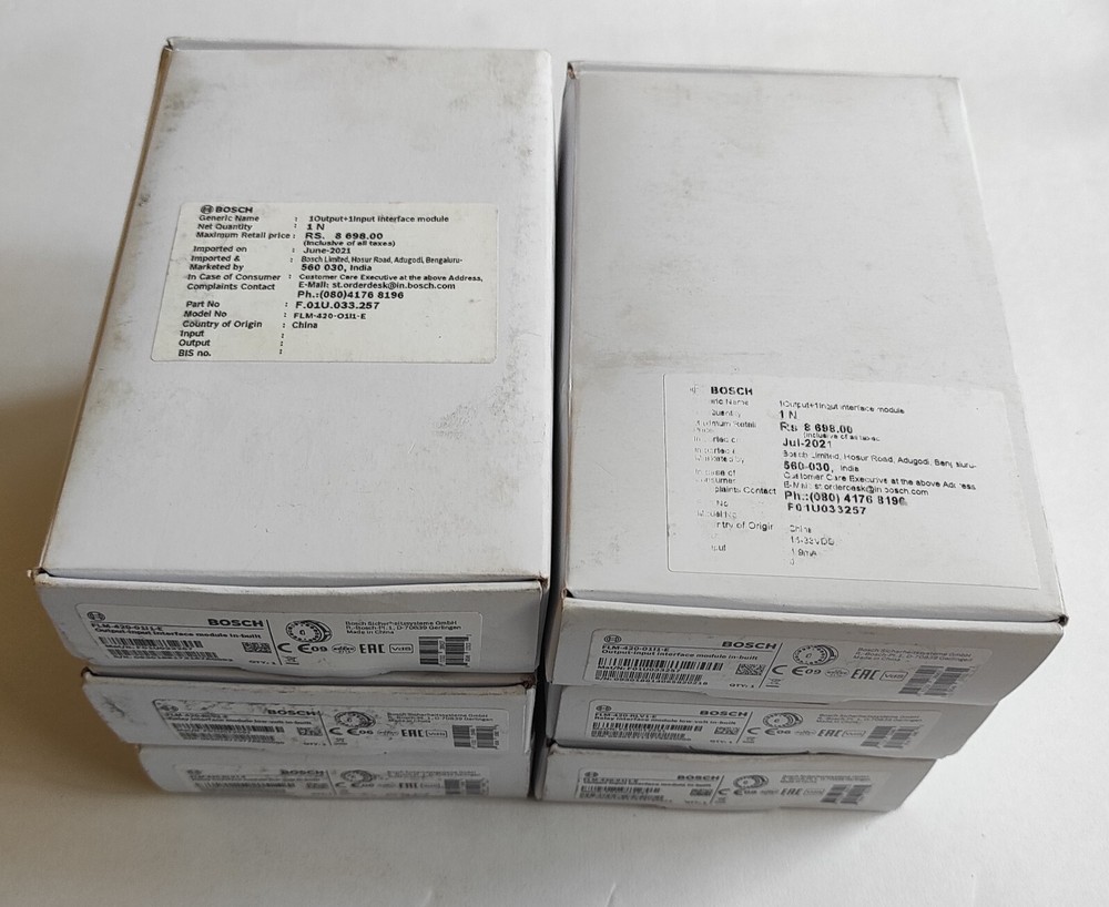Bosch AVENAR FLM‑420‑O1I1 Output-input Interface Modules New, Fast ship DHL