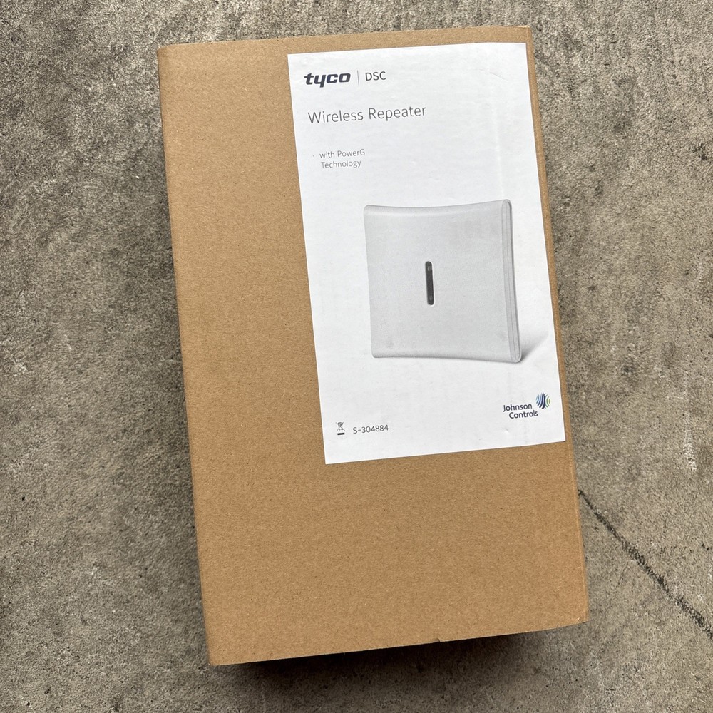 Tyco Wireless Repeater #PG9920 With PowerG Technology DSC