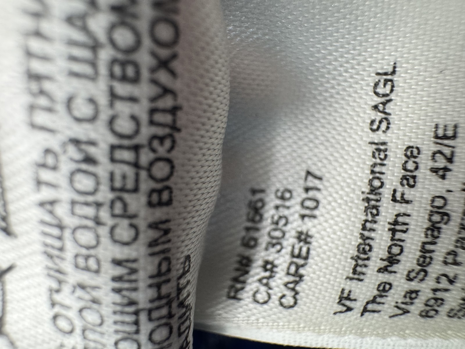 The North Face Base Camp Toiletry Travel Bag Blue Hanging Dopp Kit T118/T518