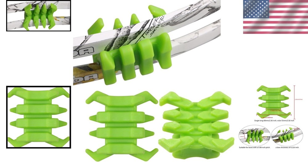 Vibration Silencers for Compound Bows - Easy Install & Lightweight