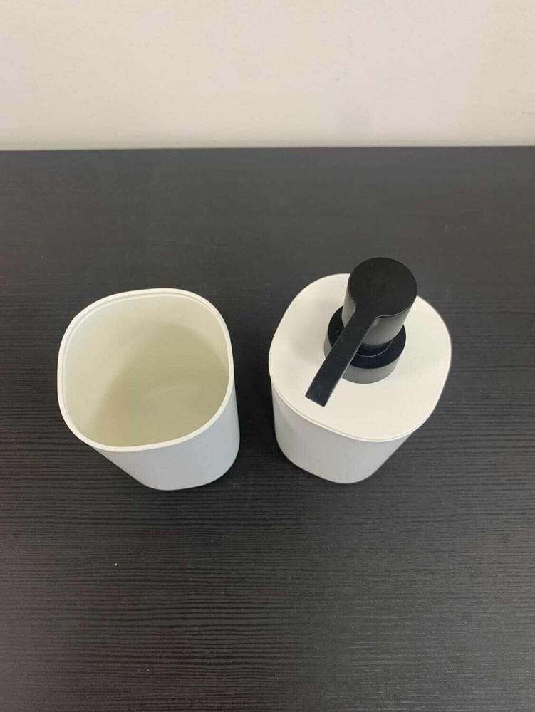 Plastic Toothbrush Holder and Soap Dispenser