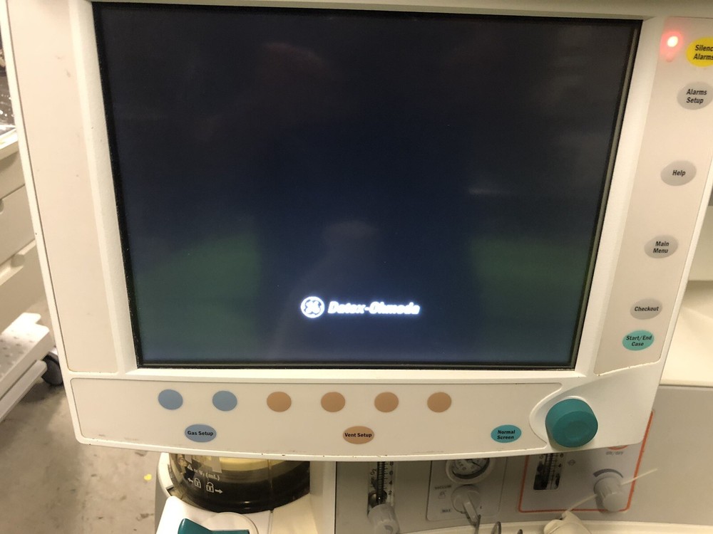GE, Datex Ohmeda, Avance Front Main Display