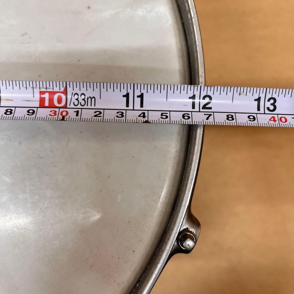 Yamaha MS-514A Marching Snare Drum with Rust and Dirt Inside