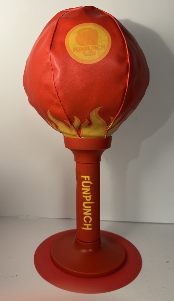 FunPunch Rage Punching Bag Red