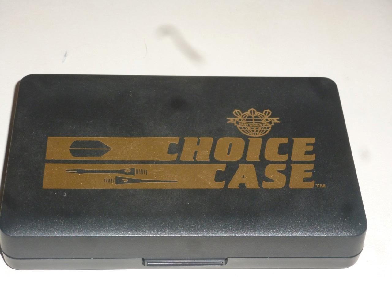 Dart World Set of 6 Darts in Black Case No Extra Tips