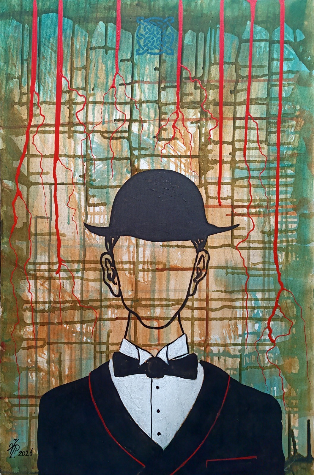 ORIGINAL Oil Painting canvas modern CONTEMPORARY ART surrealism Pronkin 2026 INV