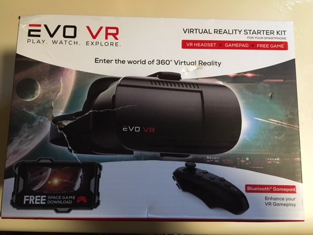 EVOVR Virtual Reality Starter Kit Bluetooth Gamepad Controller MI-VRH07-101