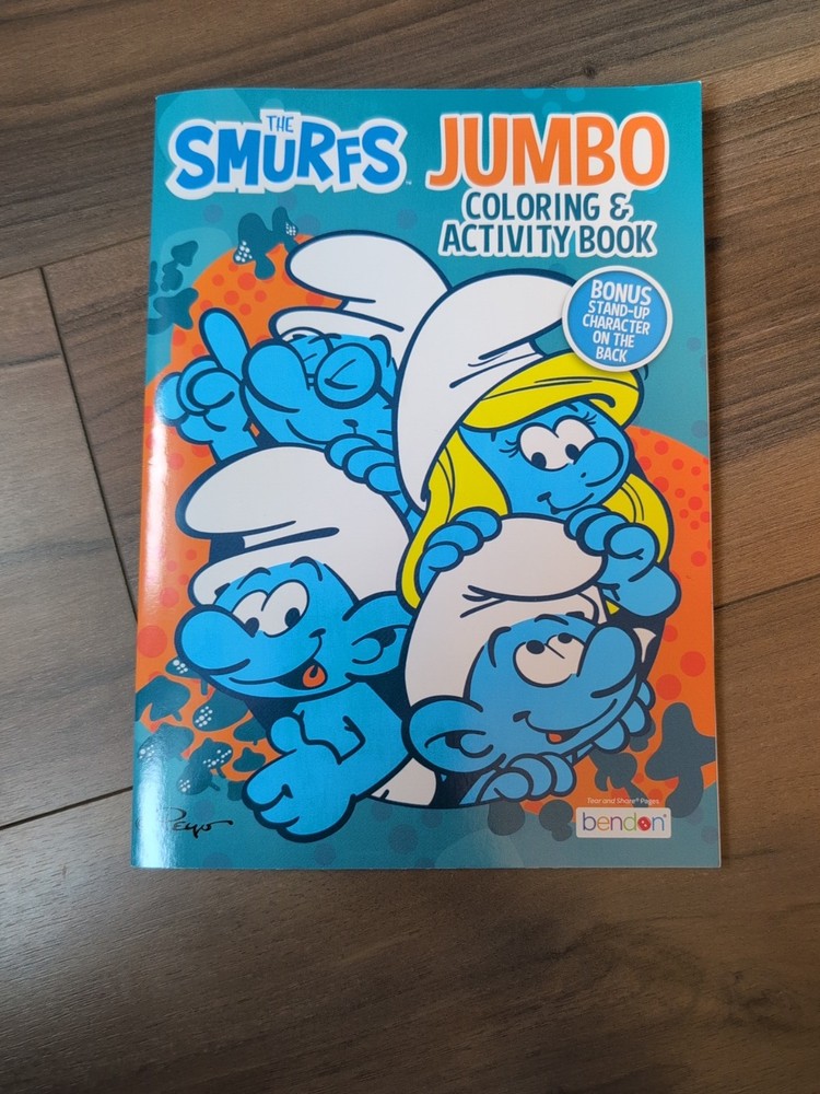 The Smurfs - Jumbo Coloring & Activity Book
