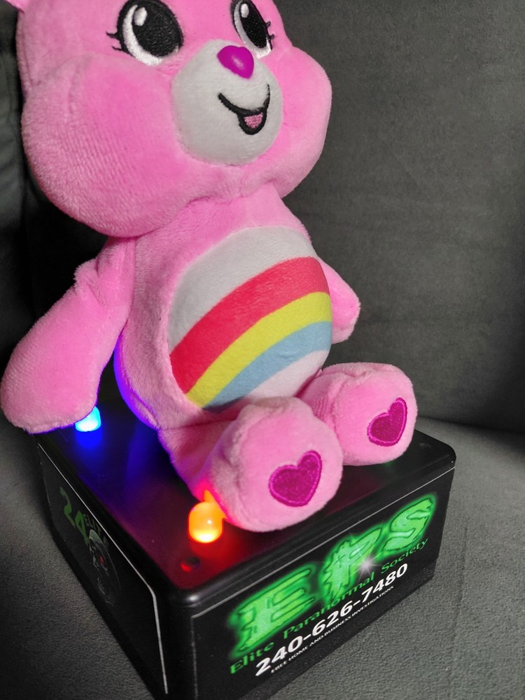 Pink Bear EMF Detector for Ghost Hunting
