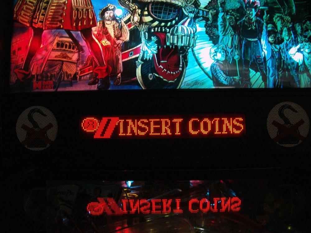 DATA EAST HOOK Pinball Machine Display LENS Replacement RED COLORGUARD™