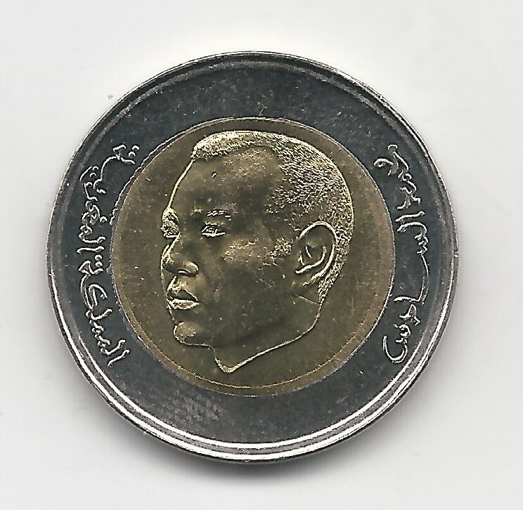 Morocco Maroc, 5 Dirhams 2011, KM Y140 Bimetallic UNC