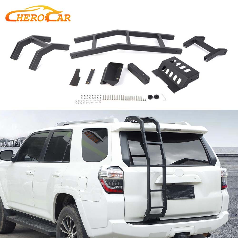 FOR 4RUNNER 2010-23 REAR HATCH MOUNT TAILGATE LADDERS GATE Functional LADDER KIT