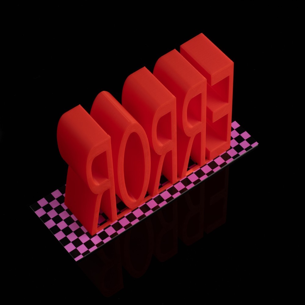 GMOD Source Error Prop | 3D Printed Garry's Mod Developer Error Replica