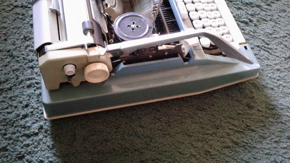 Hermes Typewriter with case and key