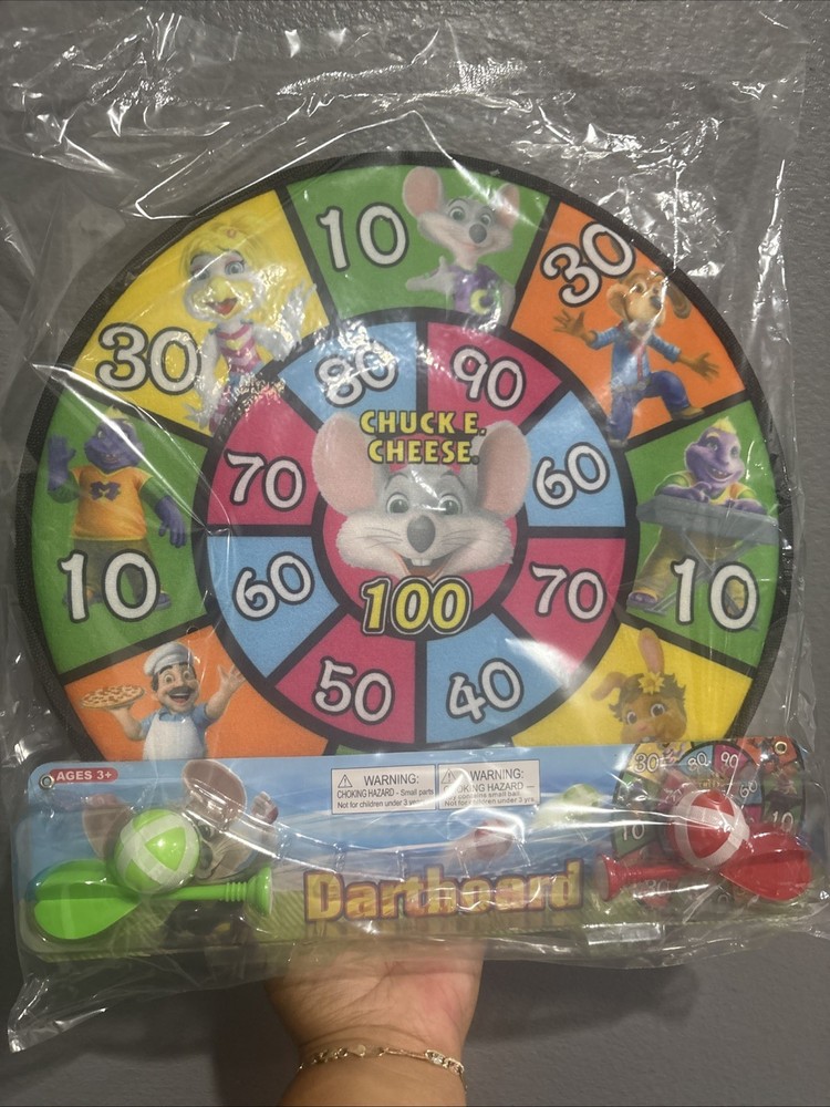 Chuck E Cheese Dartboard