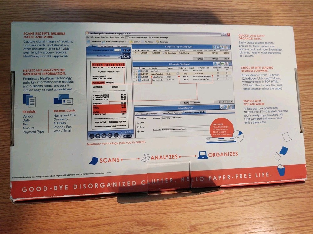 Neatreceipts Scanalizer
