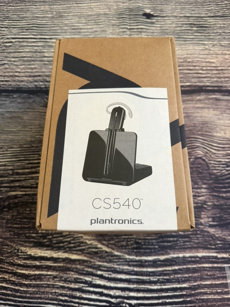 Plantronics Poly CS540 Wireless Headset System C054 DECT 6.0 New Open Box