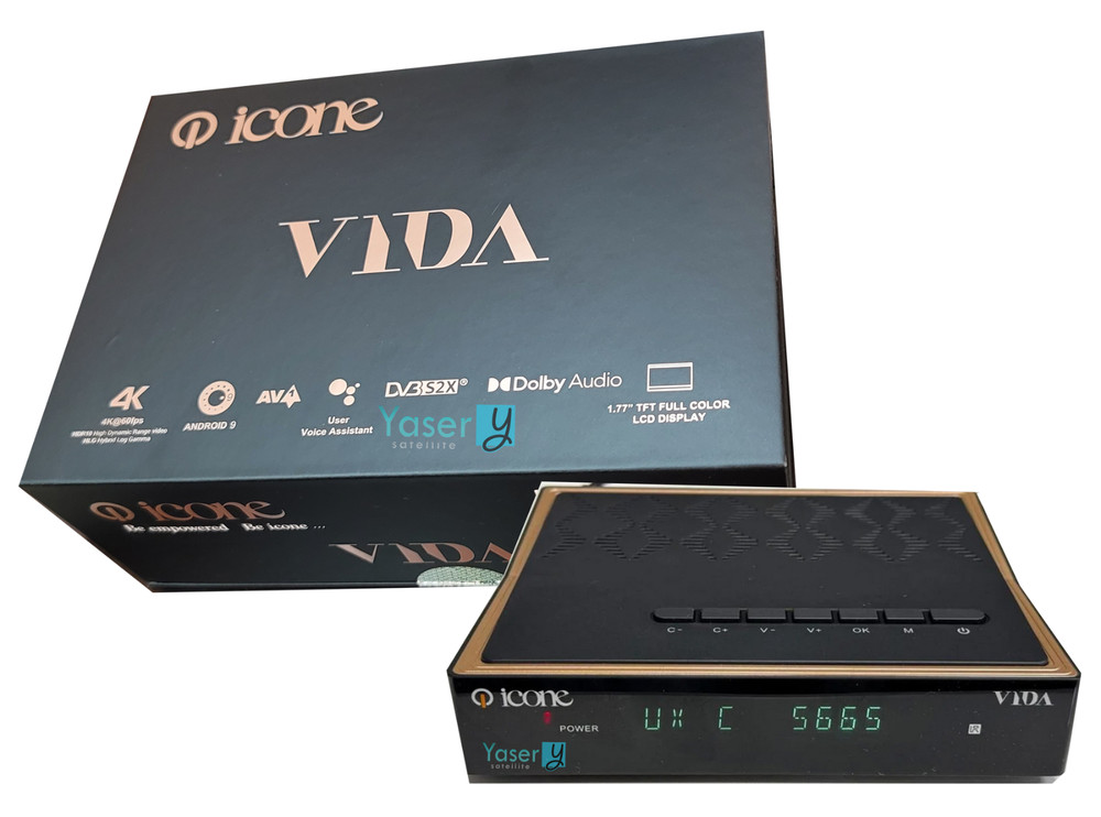 Icone Vida Android Satellite Receiver