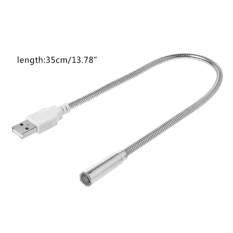 USB Flexible Light Keyboard PC Computer Desktop Book Reading Lamp Portable Tools