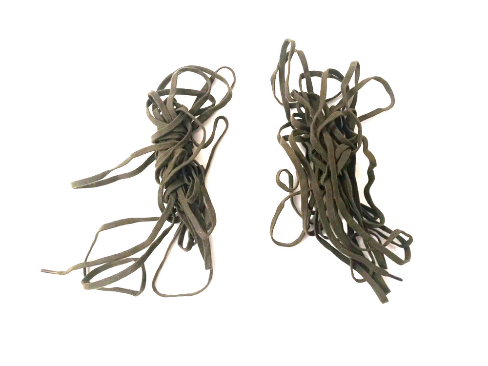 2 Pack Of GI Sleeping Bag and Sleeping Bag Liner Laces 215+ Inches Long NOS