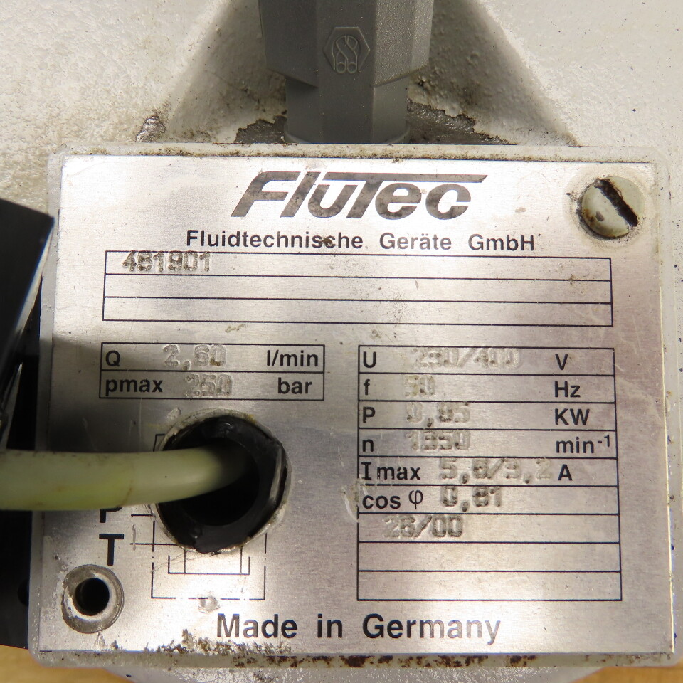 Wila Hydraulic Press Brake Die Clamping System For 10' (120") W/ Power Unit
