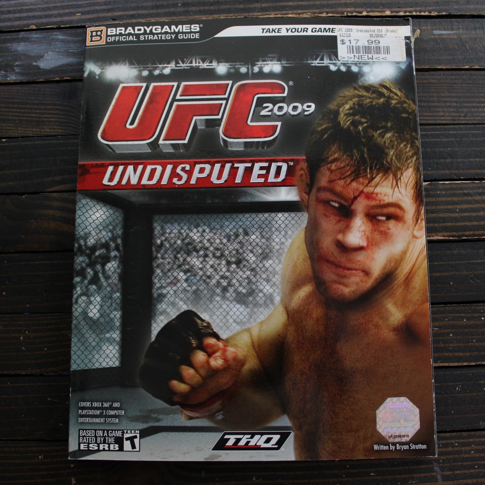 UFC 2009 Undisputed Strategy Guide by BradyGames Paperback