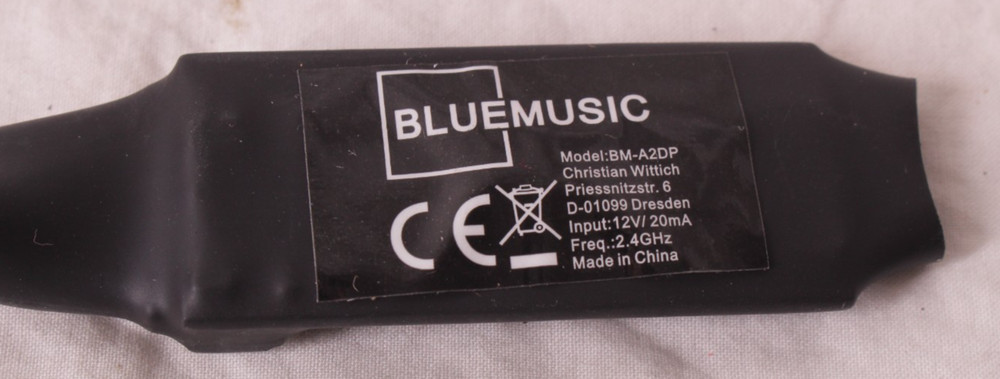 NEW BlueMusic Bluetooth Audio 8-pin adapter 2701