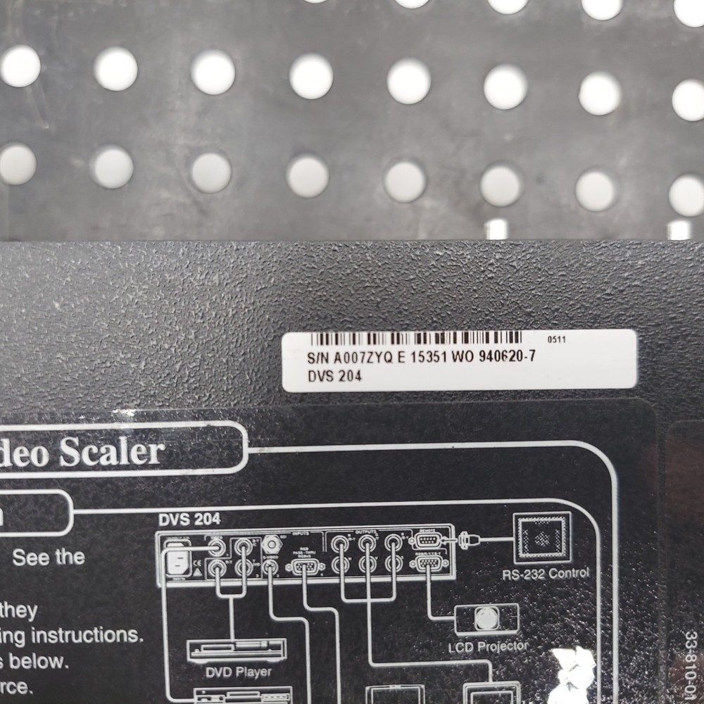 Extron DVS 204 Digital Video Scaler