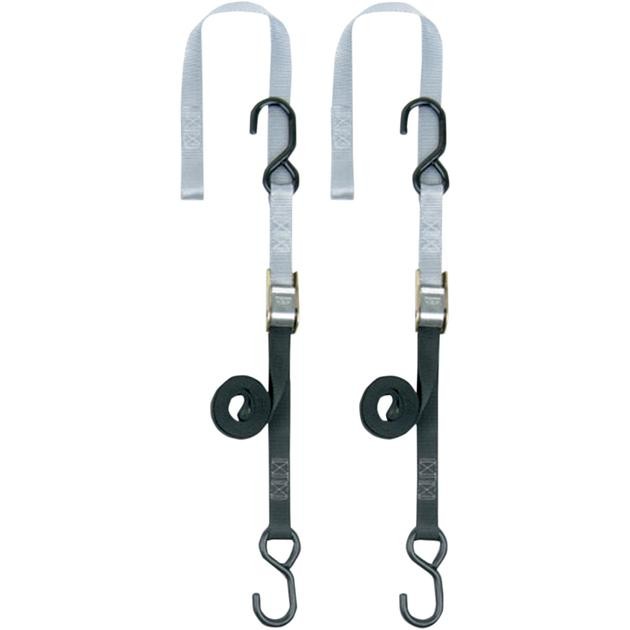 Powertye 1" Soft-Tye Tie-Downs Silver