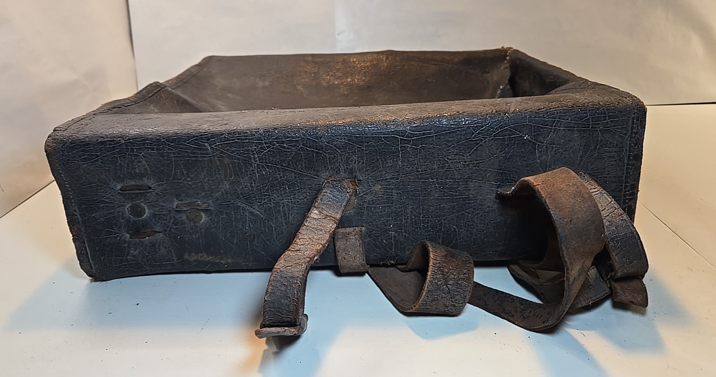 Civil War to Indian Wars Oil Cloth Box Haversack Backpack