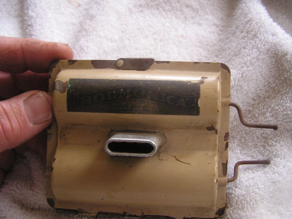 Vintage Rolmonica Player Harmonica Art Deco