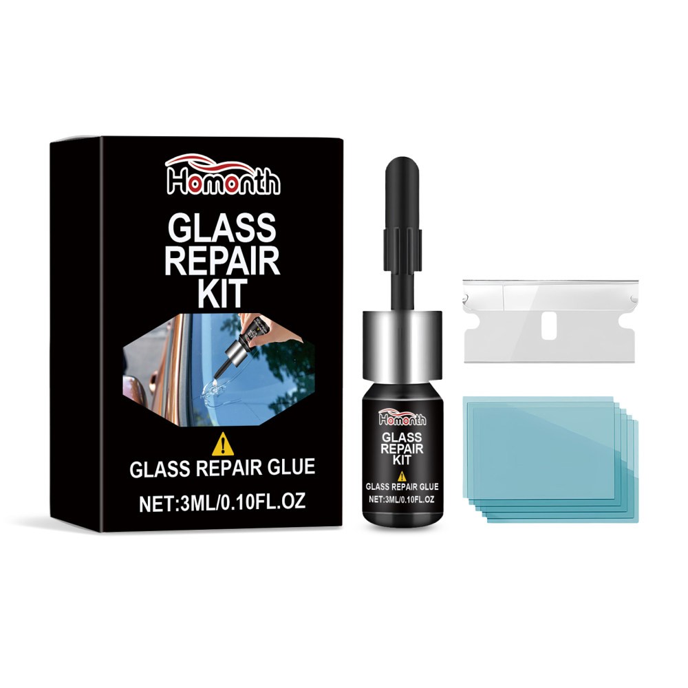 glass repair kit car windshield cra scratch clear vis