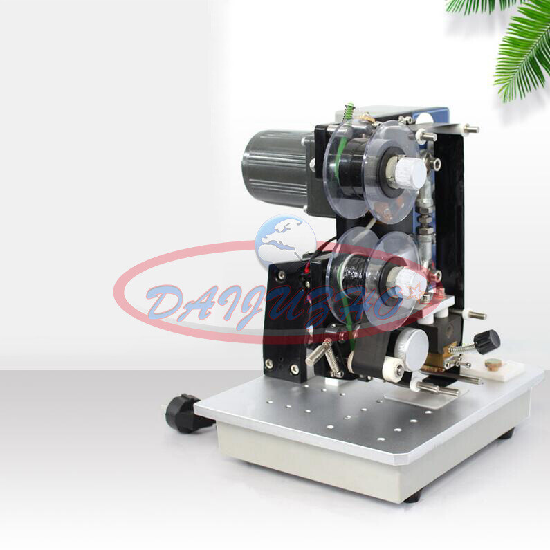 HP241B Semi-Auto Ribbon Printer Adjustable Machine Hot Stamp Coder Foot Switch