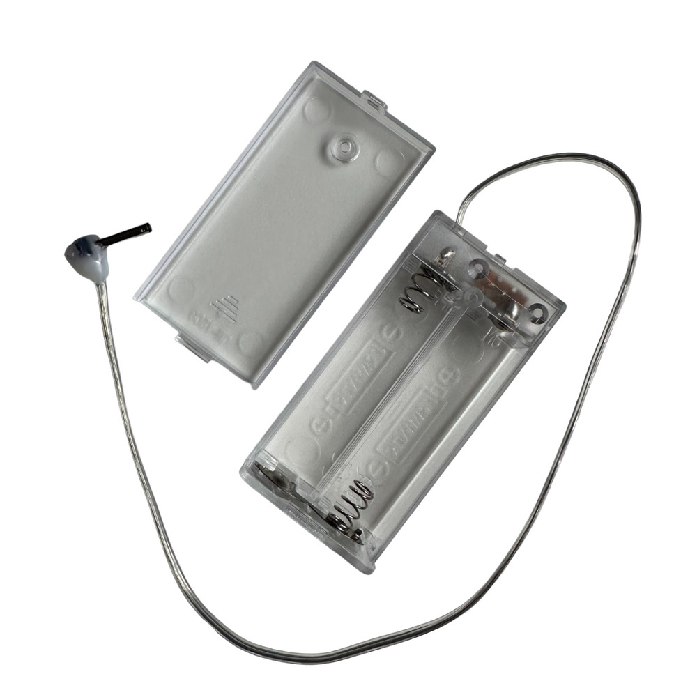 External Extended Battery Box For SONY Walkman DISKMAN CD MD 3V DC AA*2