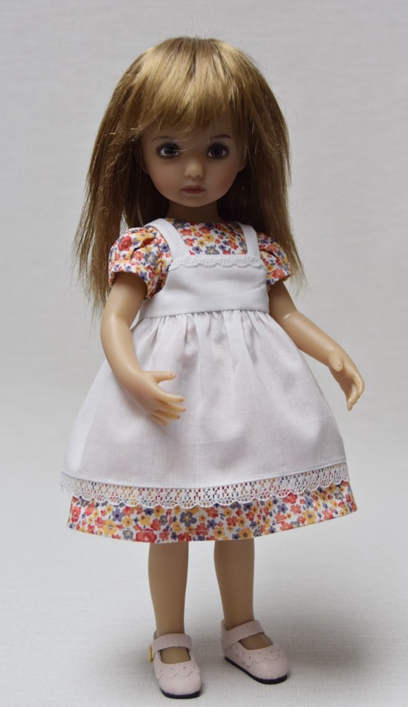 PDF Pattern&Tutorial - Top & Pinafore For Meadow Dumpling & Effner L'il Dreamer