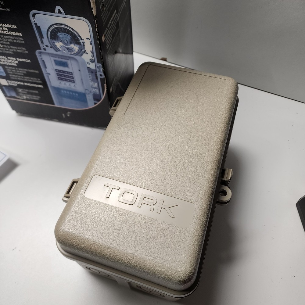 TORK DWZ100B Electronic Timer Tan Beige Plastic