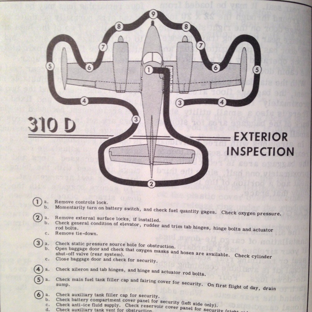 Cessna 310D Owner's Manual