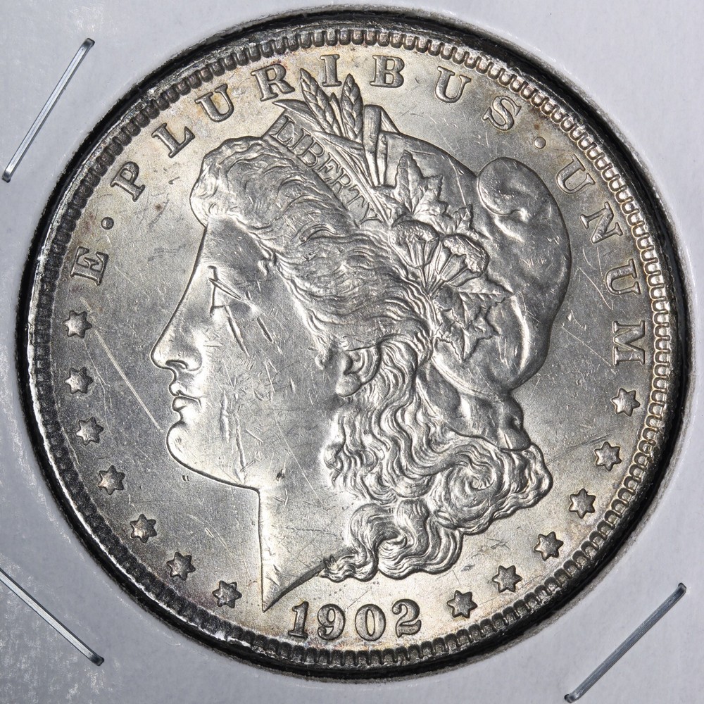 1902 Morgan Silver Dollar CHOICE UNCIRCULATED MS E777 ZHW