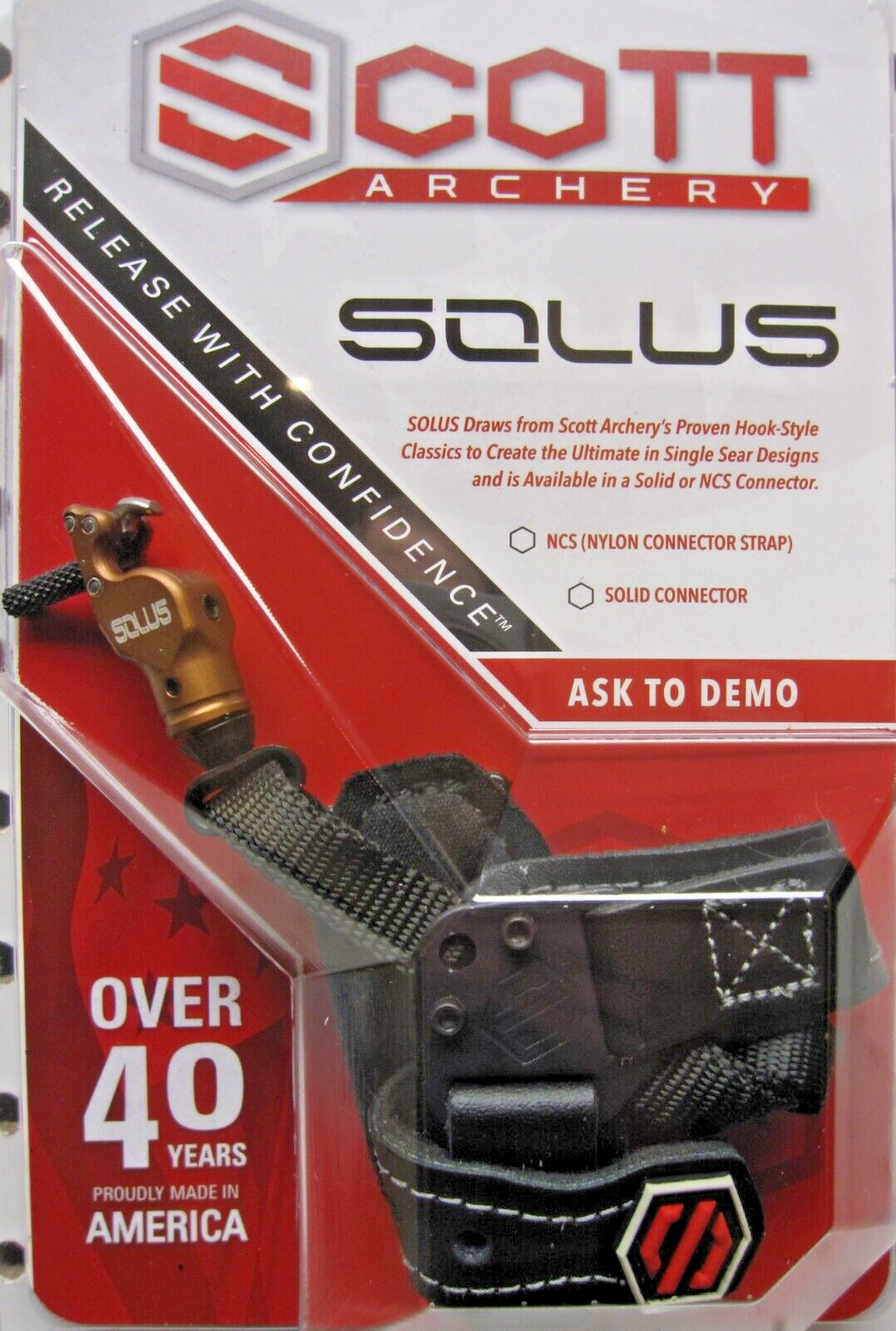 Scott Archery Solus Release w/NCS (Nylon Connector Strap)
