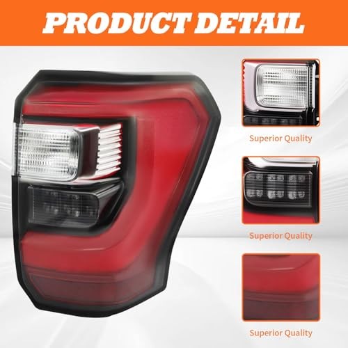 Tail Light Assembly Passenger Side Compatible with 2018-2021 Expedition Right