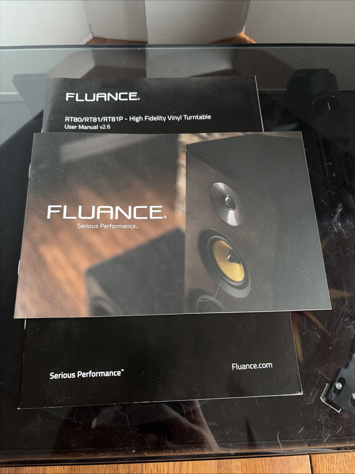 Fluance RT81 Elite High Fidelity Vinyl Turntable Record Player - Walnut
